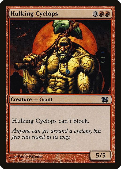 Hulking Cyclops in the group Singles at Proxyprinters.com (37408)