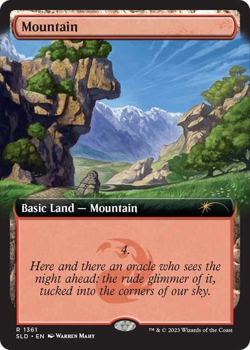 Mountain in the group Magic the Gathering / Sets / Secret Lair / Secret Lair Drop at Proxyprinters.com (37411)