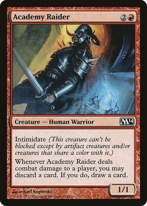 Academy Raider in the group Magic the Gathering / Types / Creatures / Warrior at Proxyprinters.com (37416)