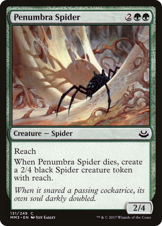 Penumbra Spider in the group Magic the Gathering / Sets / Modern Masters Tokens at Proxyprinters.com (37419)