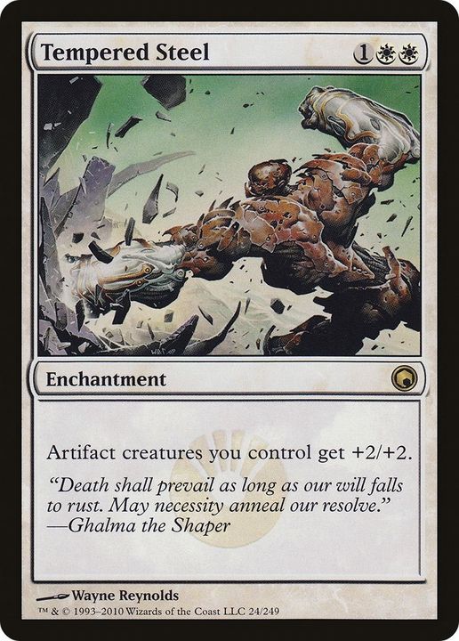 Tempered Steel in the group Magic the Gathering / Types / Enchantment / Enchantment at Proxyprinters.com (37436)