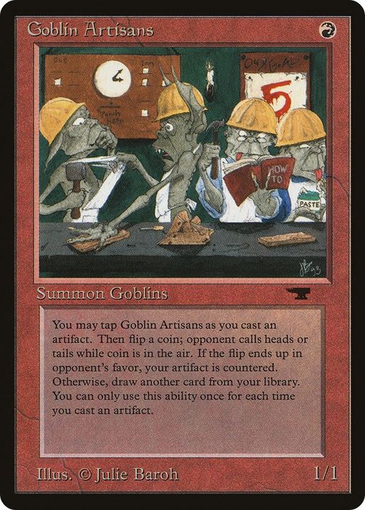 Goblin Artisans in the group Magic the Gathering / Types / Creatures / Goblin at Proxyprinters.com (37450)