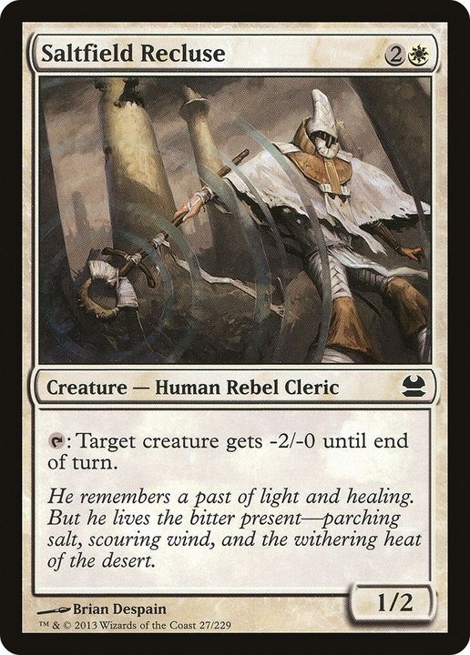 Saltfield Recluse in the group Magic the Gathering / Types / Creatures / Human at Proxyprinters.com (37469)