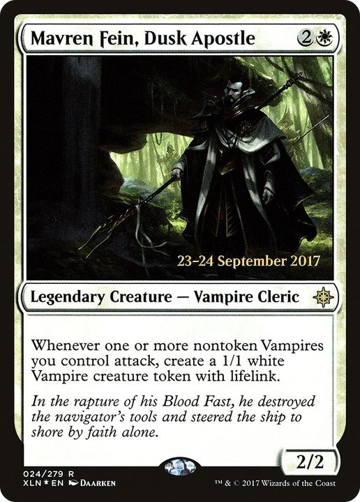 Mavren Fein, Dusk Apostle in the group Magic the Gathering / Types / Colors / White at Proxyprinters.com (37472)