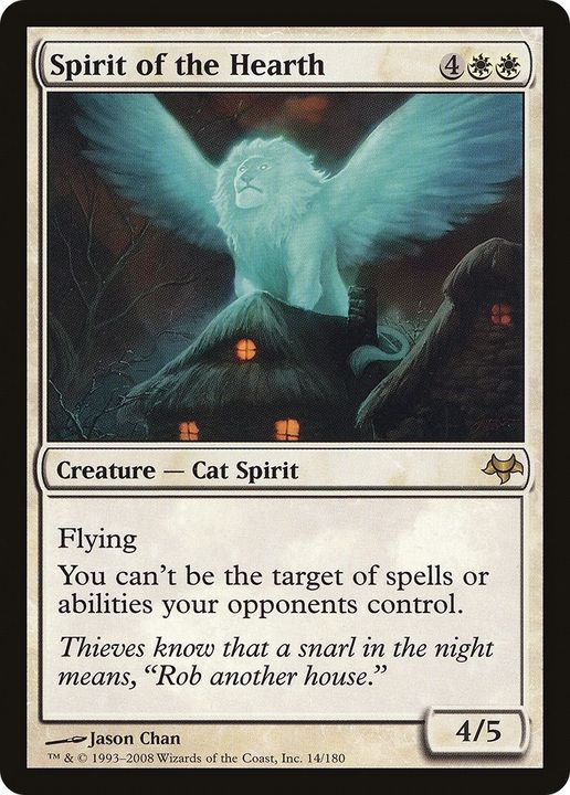 Spirit of the Hearth in the group Magic the Gathering / Types / Colors / White at Proxyprinters.com (37474)