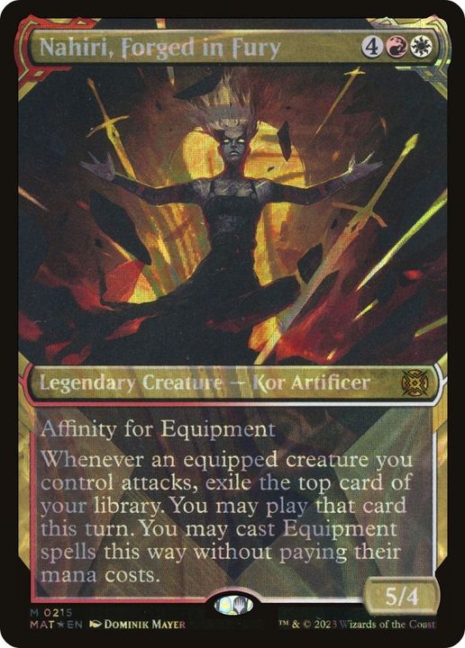 Nahiri, Forged in Fury in the group Magic the Gathering / Sets / Masters Edition at Proxyprinters.com (37495)