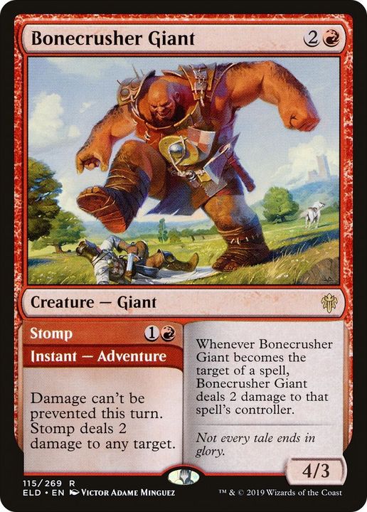 Bonecrusher Giant // Stomp in the group Magic the Gathering / Types / Colors / Red at Proxyprinters.com (3753)