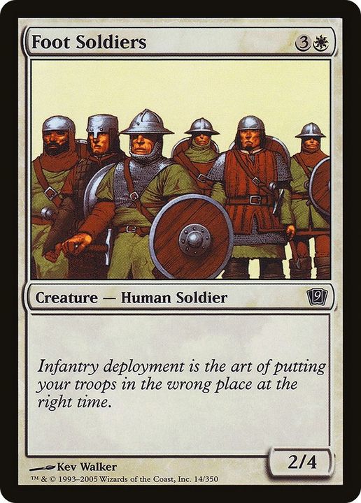 Foot Soldiers in the group Magic the Gathering / Types / Creatures / Human at Proxyprinters.com (37558)