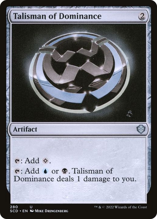 Talisman of Dominance in the group Magic the Gathering / Types / Artifacts / Artifact at Proxyprinters.com (3757)