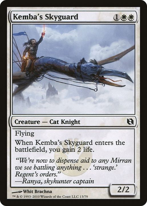 Kemba's Skyguard in the group Magic the Gathering / Types / Colors / White at Proxyprinters.com (37573)