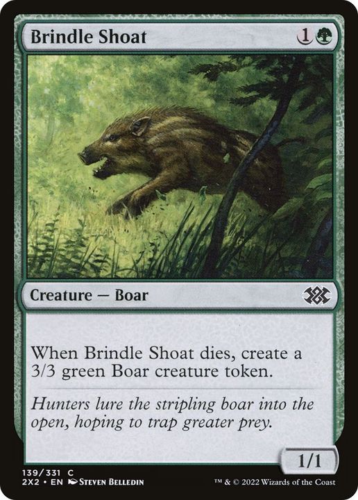 Brindle Shoat in the group Magic the Gathering / Types / Colors / Green at Proxyprinters.com (3758)