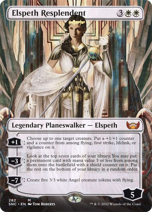 Elspeth Resplendent in the group Magic the Gathering / Types / Colors / White at Proxyprinters.com (37589)