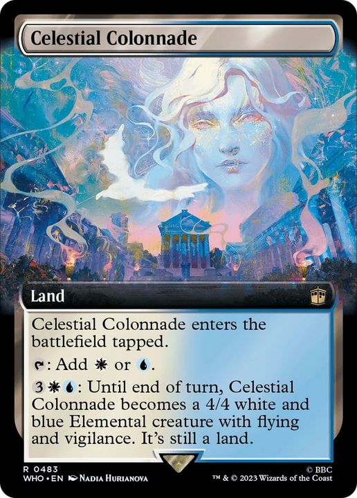 Celestial Colonnade in the group Magic the Gathering / Sets / Doctor Who at Proxyprinters.com (37592)