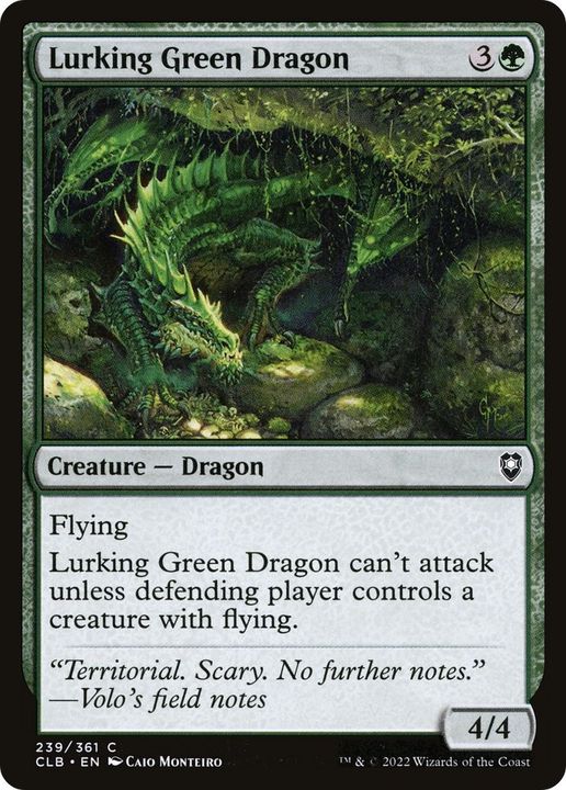 Lurking Green Dragon in the group Advanced search at Proxyprinters.com (37600)