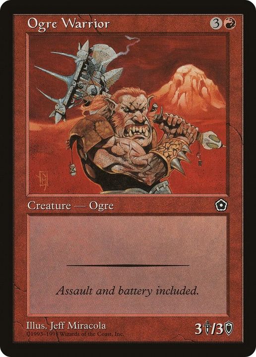 Ogre Warrior in the group Magic the Gathering / Types / Creatures / Warrior at Proxyprinters.com (37611)