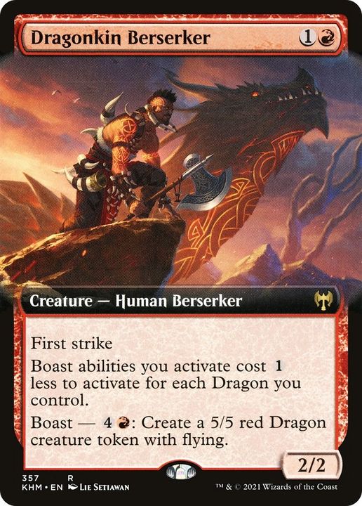 Dragonkin Berserker in the group Magic the Gathering / Types / Creatures / Human at Proxyprinters.com (37634)