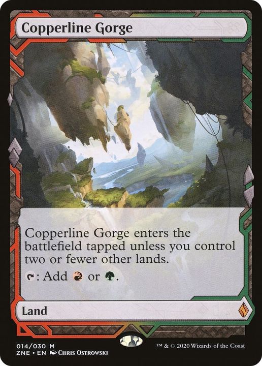 Copperline Gorge in the group Magic the Gathering / Types / Colors / Colorless at Proxyprinters.com (37669)