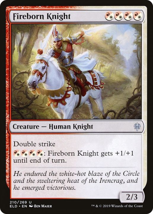 Fireborn Knight in the group Singles at Proxyprinters.com (37677)