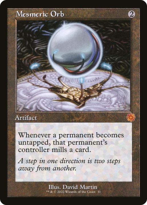 Mesmeric Orb in the group Magic the Gathering / Sets / The Brothers' War Retro Artifacts at Proxyprinters.com (37684)