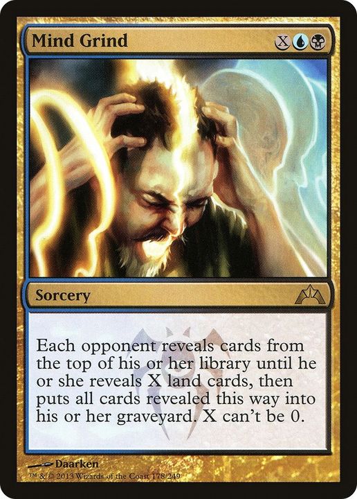 Mind Grind in the group Magic the Gathering / Types / Colors / Multicolors / B, U at Proxyprinters.com (37689)