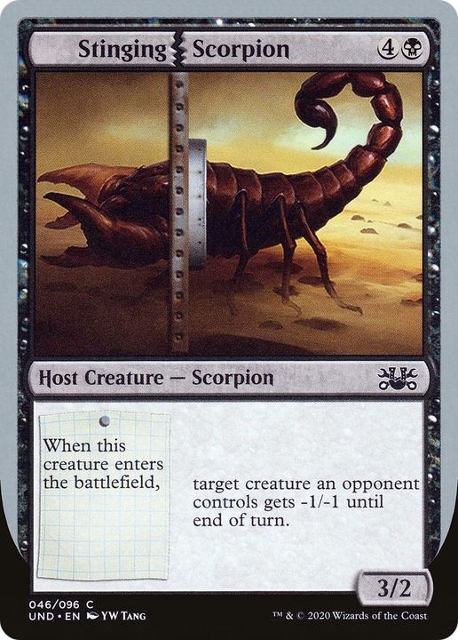 Stinging Scorpion in the group Magic the Gathering / Sets / Unsanctioned Tokens at Proxyprinters.com (37698)