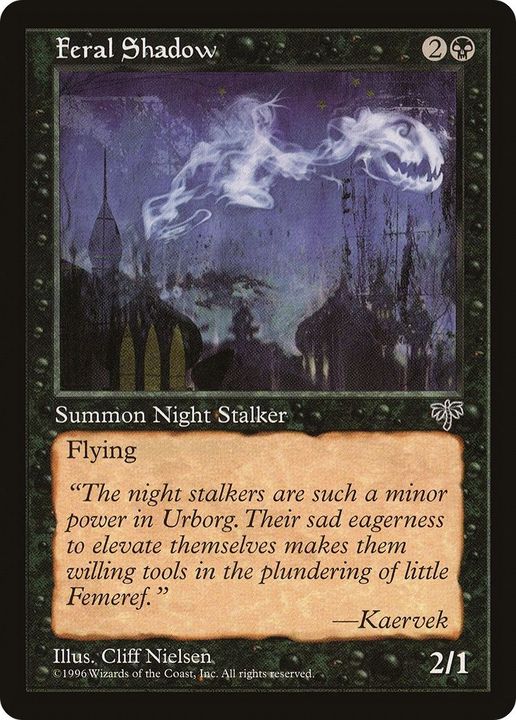 Feral Shadow in the group Magic the Gathering / Types / Colors / Black at Proxyprinters.com (37715)