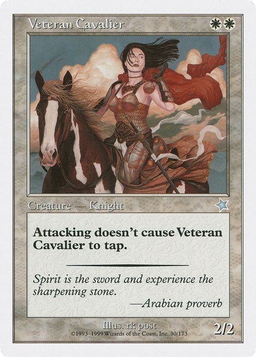 Veteran Cavalier in the group Magic the Gathering / Types / Creatures / Human at Proxyprinters.com (37719)