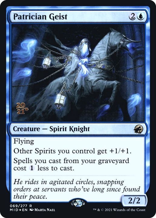 Patrician Geist in the group Magic the Gathering / Types / Colors / Blue at Proxyprinters.com (37724)