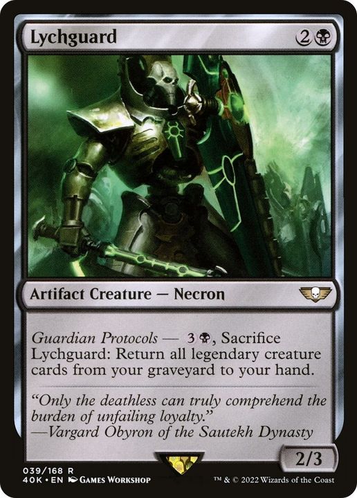 Lychguard in the group Magic the Gathering / Types / Colors / Black at Proxyprinters.com (37727)