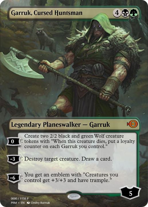 Garruk, Cursed Huntsman in the group Magic the Gathering / Sets / Magic Origins Clash Pack at Proxyprinters.com (37735)