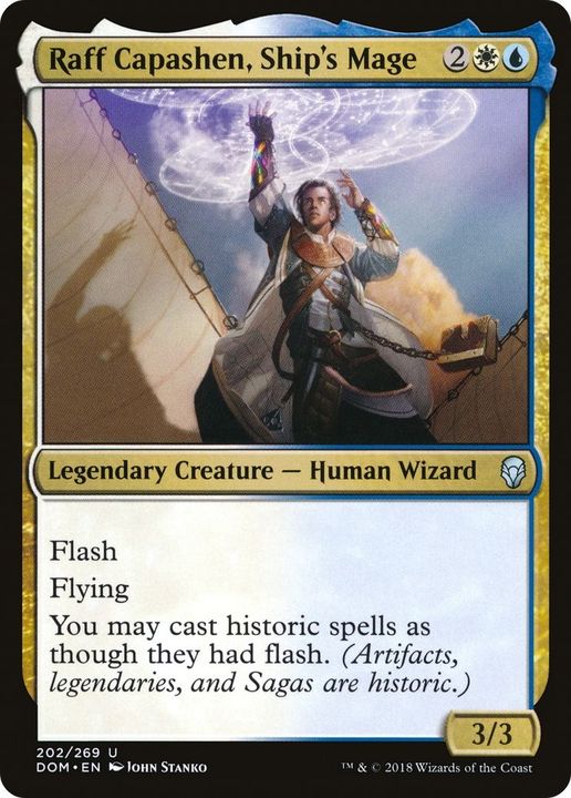 Raff Capashen, Ship's Mage in the group Magic the Gathering / Types / Colors / Multicolors / U, W at Proxyprinters.com (37743)