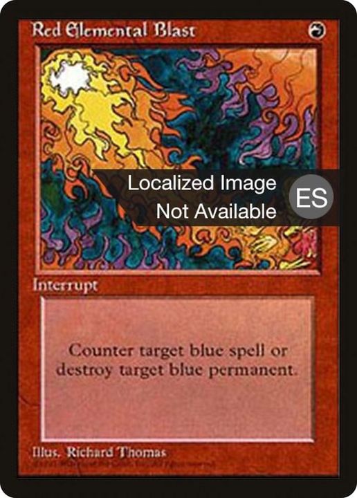 Red Elemental Blast in the group Magic the Gathering / Sets / Fourth Edition Foreign Black Border at Proxyprinters.com (37751)