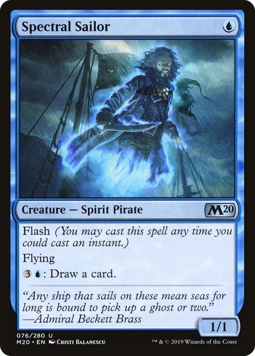 Spectral Sailor in the group Magic the Gathering / Sets / Core Set 2020 at Proxyprinters.com (37752)