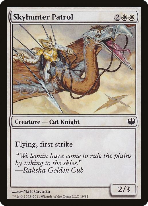 Skyhunter Patrol in the group Magic the Gathering / Types / Colors / White at Proxyprinters.com (37792)