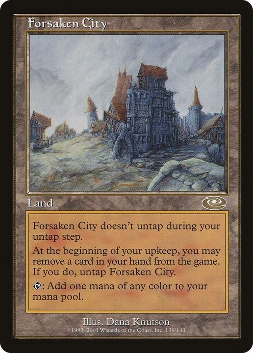 Forsaken City in the group Magic the Gathering / Types / Colors / Colorless at Proxyprinters.com (37803)