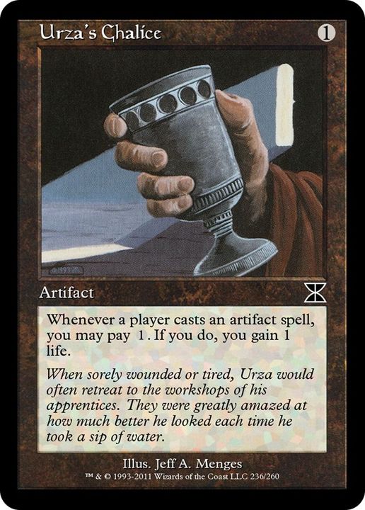 Urza's Chalice in the group Magic the Gathering / Types / Artifacts / Artifact at Proxyprinters.com (37805)