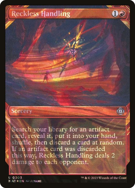 Reckless Handling in the group Magic the Gathering / Types / Colors / Red at Proxyprinters.com (37834)