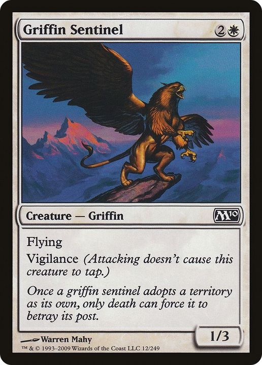 Griffin Sentinel in the group Magic the Gathering / Sets / Magic 2011 at Proxyprinters.com (37845)