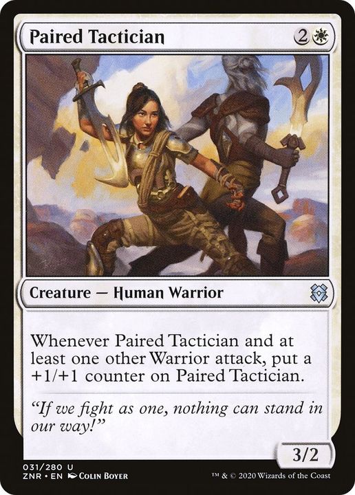 Paired Tactician in the group Magic the Gathering / Sets / Zendikar Rising at Proxyprinters.com (37859)