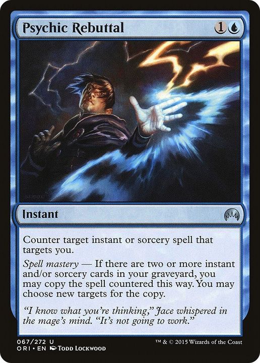 Psychic Rebuttal in the group Magic the Gathering / Types / Colors / Blue at Proxyprinters.com (37878)