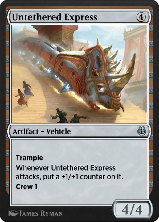 Untethered Express in the group Magic the Gathering / Types / Artifacts / Artifact at Proxyprinters.com (37880)