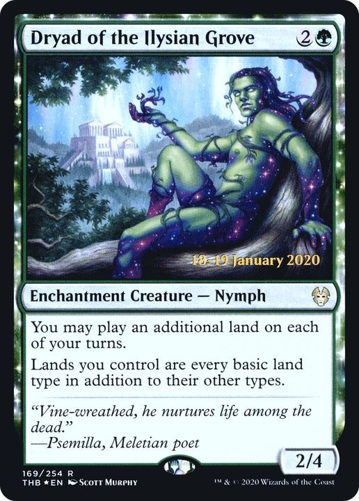 Dryad of the Ilysian Grove in the group Magic the Gathering / Sets / Theros Beyond Death Promos at Proxyprinters.com (3789)