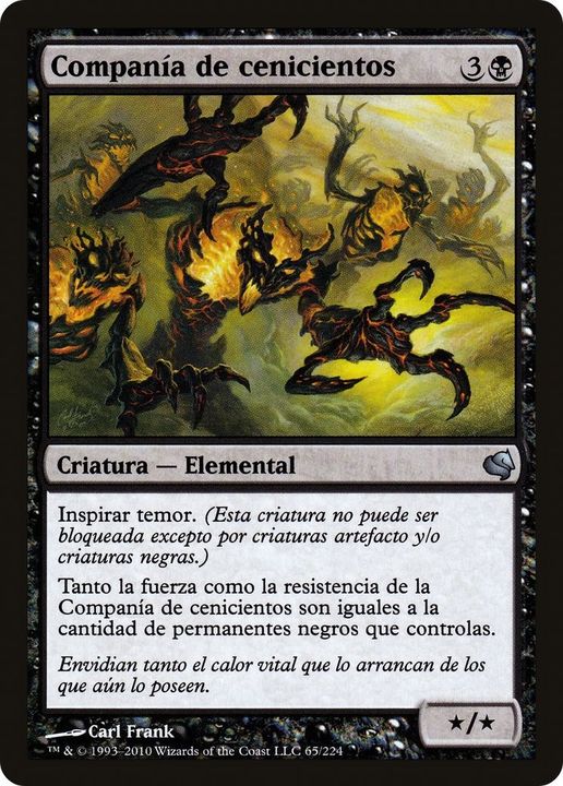 Crowd of Cinders in the group Magic the Gathering / Types / Colors / Black at Proxyprinters.com (37893)