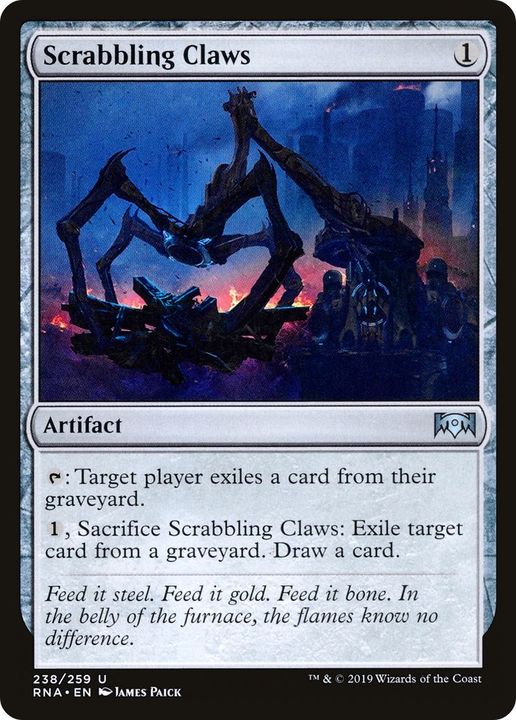 Scrabbling Claws in the group Magic the Gathering / Types / Artifacts / Artifact at Proxyprinters.com (37897)