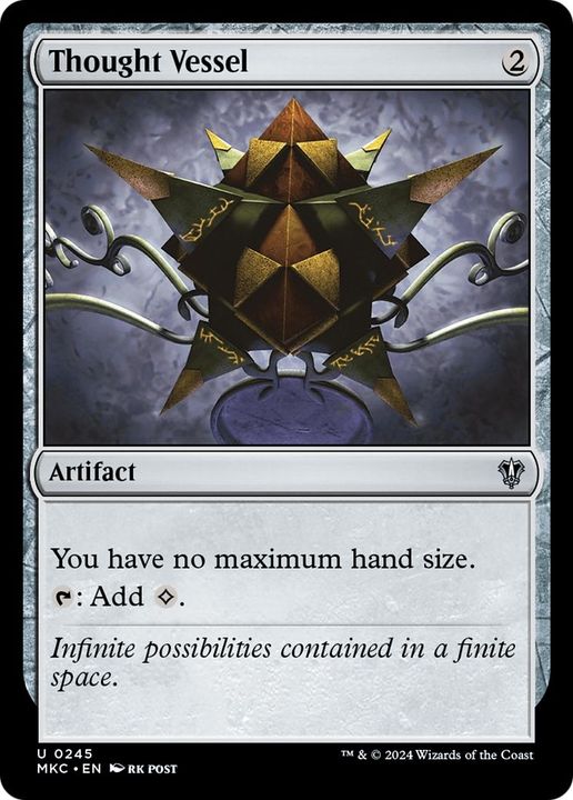 Thought Vessel in the group Magic the Gathering / Types / Artifacts / Artifact at Proxyprinters.com (37898)