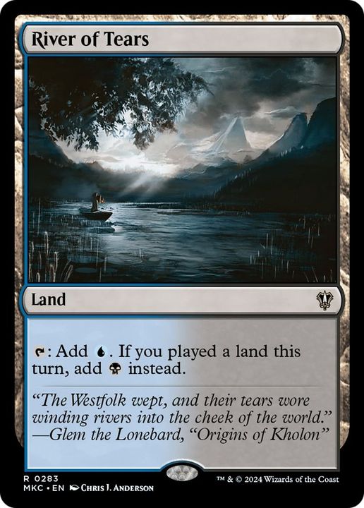 River of Tears in the group Magic the Gathering / Types / Colors / Colorless at Proxyprinters.com (37901)