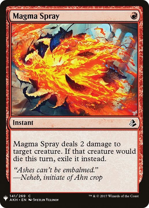 Magma Spray in the group Magic the Gathering / Types / Colors / Red at Proxyprinters.com (37907)