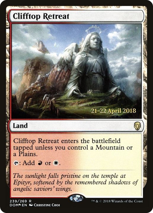 Clifftop Retreat in the group Magic the Gathering / Types / Colors / Colorless at Proxyprinters.com (37914)