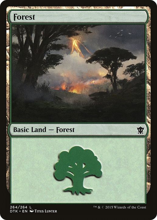 Forest in the group Magic the Gathering / Sets / Dragons of Tarkir at Proxyprinters.com (37919)