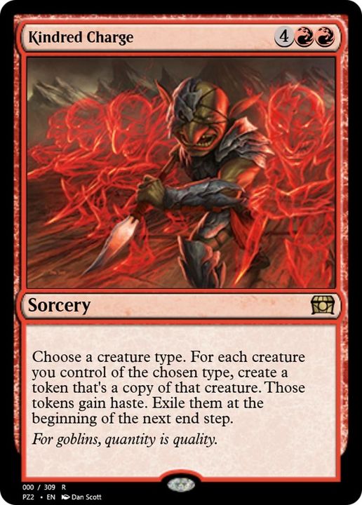 Kindred Charge in the group Magic the Gathering / Types / Colors / Red at Proxyprinters.com (37933)